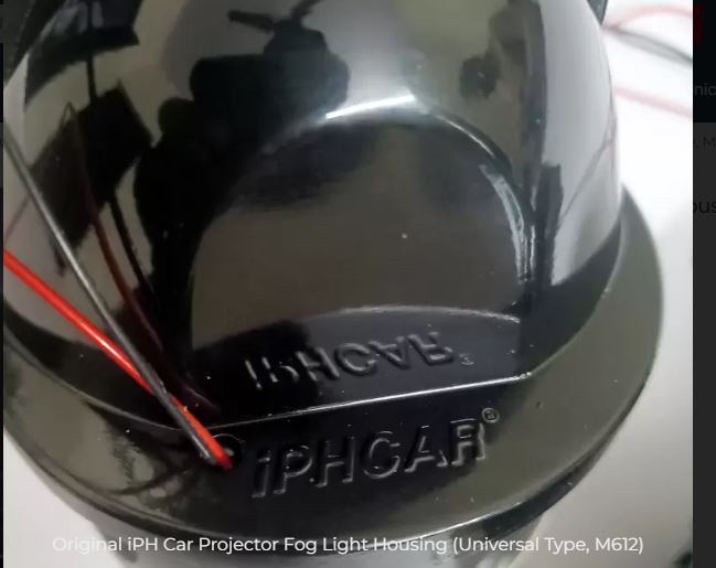 iPH Car projector Fog Light Housing (Universal Type, M612) Image 