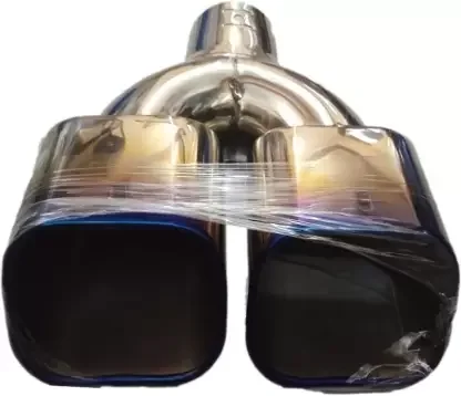 Exhaust pipe Burn Muffler Tip square 2.5