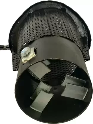 Rectangle Muffler BLCK Exhaust Muffler Tip Muffler Pipe Universal Fitment (Rectangle Cut Silencer) Image 