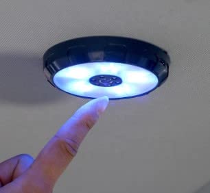 Wireless Car interior led light magnetic car roof led light reading LED gadgets portable rechargeable(White/Yellow/Warm white/blue) Image 