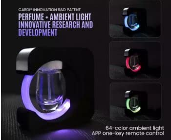 Cardi Long Lasting Smart Car Fragrance System APP Control Pure Aroma Diffuser Oil Fragrance Aromatherapy Perfume Suitable For All Cars  Image 