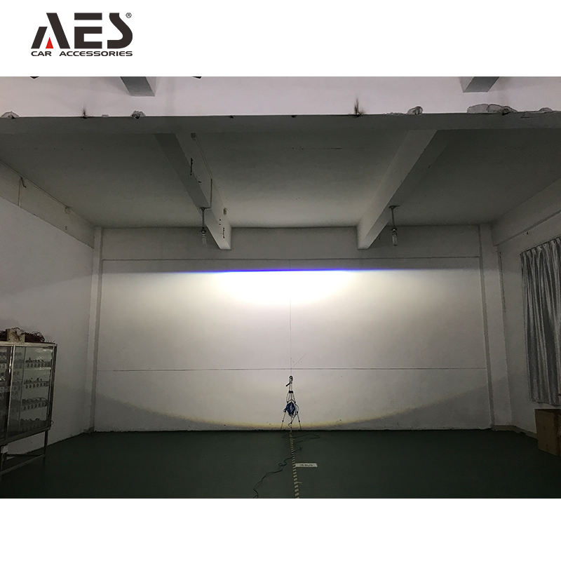 AES Q8 Bi-Led Tri-Color 3 Inch Fog Lamp Projector 90W/Pair-Ip65 12v  Image 