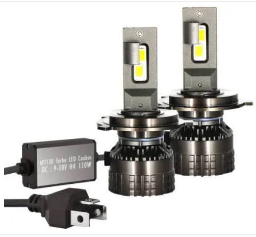 Arcades SUPER HIGH POWER 130 WATT/PAIR AND HIGH LUMINOUS 18000LM 6500K CAR LED HEADLIGHTS BULBS (PACK OF 2) (H27/880/881 Socket) Image 