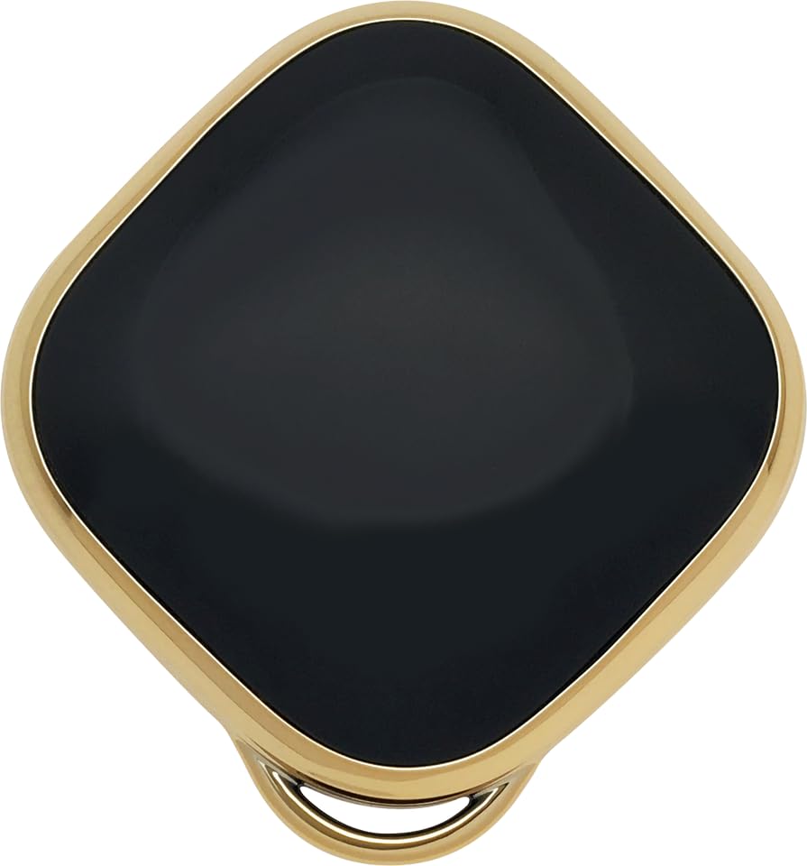 TPU Key Cover Compatible with M-G Comet EV Electric 3Button Smart Key (Gold/Black) Image 