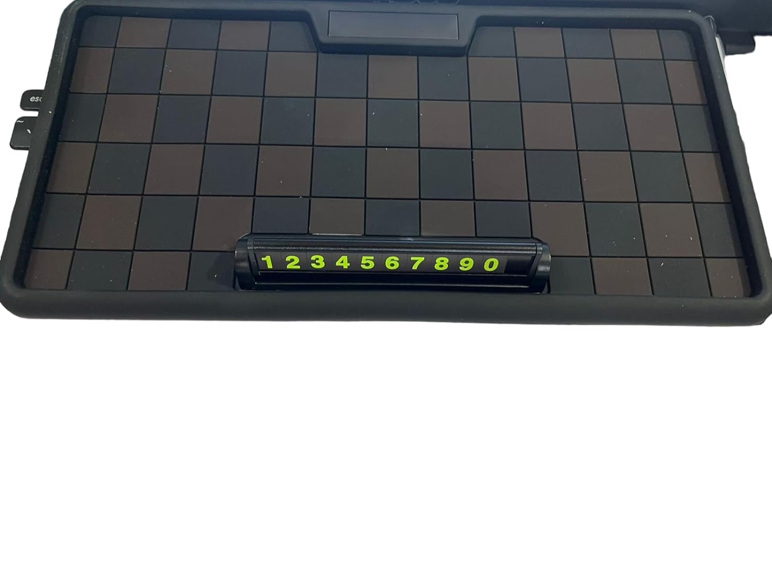 Car Dashboard Non Slip, Anti Slip, Anti Skid Mats/Pad Silicone Phone Sunglasses Storage (Brown) Image 