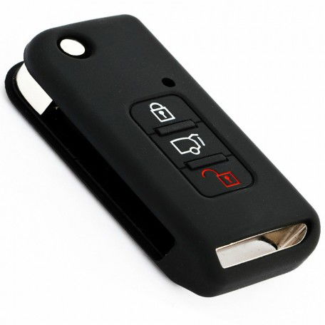 Silicone Cover For Mahindra Xuv 500 (Black) by 1-Key Image 