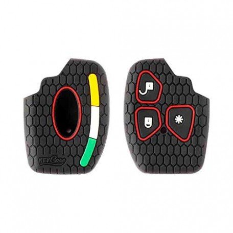  Silicone Key Cover For Mahindra Xylo, Scorpio, Quanto Remote Key Image 