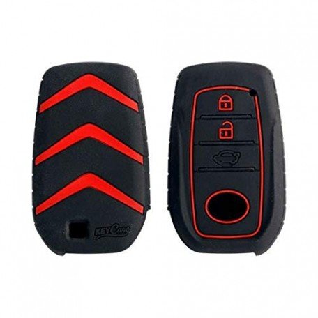  Silicone Key cover Fit For TOYOTA FORTUNER 3B SMART KEY Image 