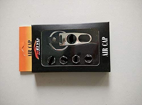 Car Tyre Valve Cap Air with Keychain for Mercedes Cars Image 