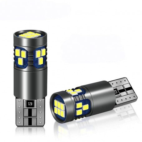  T10 W5W CANBUS LED Width Indicator Parking Light, 18 3030 Chip LED Error-Free Car Interior Lights, 800LM Super Bright, Long Life, IP65 Waterproof, Suitable for Reading Lights, Width Lights 2 Image 